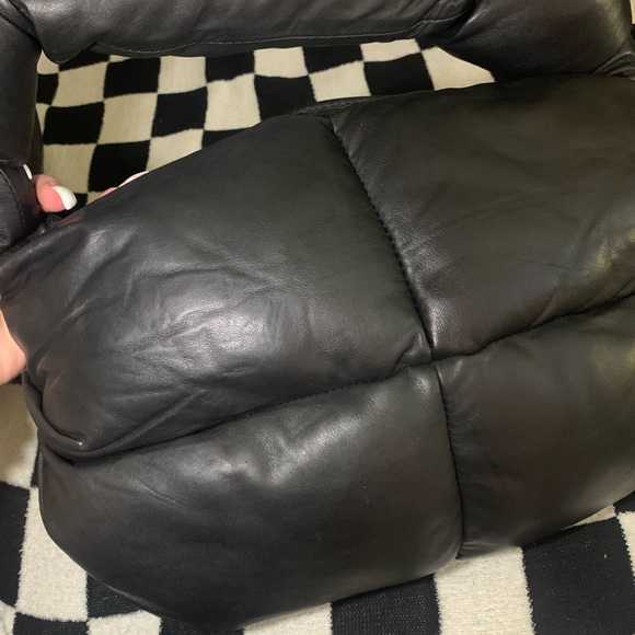 Stylism Denmark puffy knotted shoulder bag - Picture 3 of 12